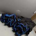 FAIR WIND 2 Pack Oversized Padded Camping Chair Heavy Duty Quad Fold Arm Chair Portable for Outdoor - Support 450LBS, Blue