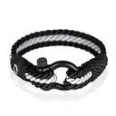 Mover Bracelets Mens Jewellery - Twisted Rope Bracelet | Couple Wrist Band | Blue Male Bracelet Armanband For Man B-5-8.5 Pack Of 2