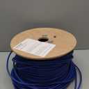 Cat8 Bulk Ethernet Cable 650FT Round S/FTP Outdoor&Indoor Heavy Duty High Speed Cat8 LAN Network Cable 40Gbps 2000Mhz Blue