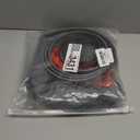 Magnetic Window Screen - DIY Window Screen Window Screens for House Windows Anti Mosquito Mesh Magnetic Screen Window Adjustable Net Fiberglass Fine Screen with Grey Mesh (51''x59'')