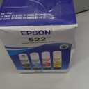 Epson 522 EcoTank Ink Ultra-high Capacity Bottle Black & Color Combo Pack (T522120-BCS) Works with ET-2720, 2800, 2803, 2840, 4700, 4800, 4810