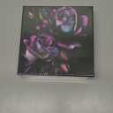 Purple Rose Art Puzzles for Adults 1000 Pieces, Beautiful Flower Plant Jigsaw Puzzles, Impossible Challenging Gradient Aesthetic Floral Puzzle