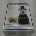 BLACK+DECKER 8-Cup Food Processor, Black, FP1600B