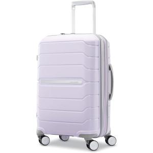 Samsonite Freeform 21-Inch Hardside Carry-On Luggage - Hardshell Carry-On Suitcase - TSA Lock, Airline-Approved - Expandable Hard Shell, Smooth Spinner Wheels for Lightweight Travel - Lilac
