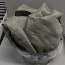 HolidayIdeas Fitted Tablecloths for 6 Foot Rectangle Table, Wrinkle Resistant Washable Table Cover 30x72 Inch for Vendor Booth Display, Banquet, Trade Show, Sage Green, 4 Pcs