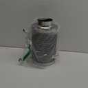 VIVOSUN 4 Inch Air Carbon Filter Smellines Control with Australia Virgin Charcoal for Inline Duct Fan, Grow Tent, Pre-filter Included, Reversible Flange 4" x 12"