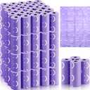 1500 Count Diaper Disposable Bags for Baby Diaper Sacks Baby Powder Scent Disposal or Pet Waste Bags, 100 Rolls(Purple)