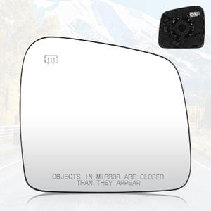 Youxmoto Passenger Right Side Mirror Glass Fit For Jeep Grand Cherokee 2011 2012 2013 2014 2015 2016 2017 2018 Heated Side Mirror, with Backing Holder, fit 68082636AB