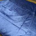 Nestl Reading Pillow for Bed, Back Pillow for Sitting Up in Bed, Navy Blue, Standard 18"