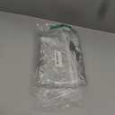 14 Mil Thick Clear Tarps Heavy Duty Waterproof, 5x3 Ft PVC Plastic Clear Vinyl Patio Enclosure with Grommets, Winter Outdoor Transparent Tarp for Camping, Greenhouse, Porchs, Pavilion Rain Shield