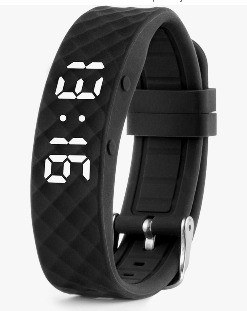 Vibrating Alarm Reminder Watch - with up to 10 Personal Alarms or Pill Reminders per Day