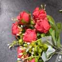 Pack Of Roses Mini Bouquets 10 Piece, For Wedding Or Party Decor