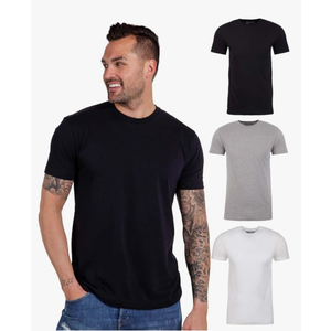 INTO THE AM Mens T Shirt - Short Sleeve Crew Neck Soft Fitted Tees Fresh Classic Tshirts, M