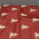 AGAYNA Christmas Pillow Covers 20x20 Christmas Tree Red White Decor Throw Pillows Case for Couch Winter Xmas Indoor Outdoor Decorative Cushion Cases for Sofa Bed Decorations Set of 2