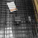 Durable, Foldable Metal Wire Dog Crate with Tray, Double Door, 36 x 23 x 25 in, Black