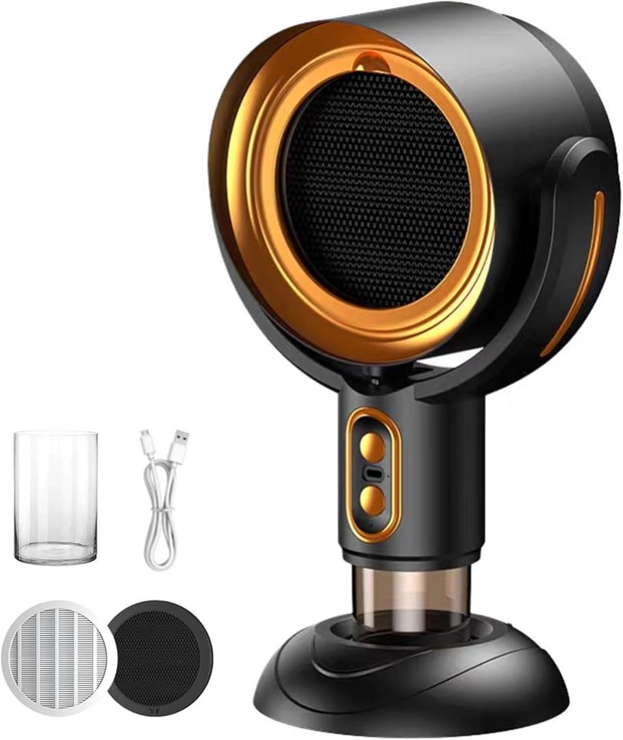 PuffHide Portable Range Hood for Cooking – Smoke Purifier for Smoking Indoors with Detachable Design & Washable Filter, Compact Exhaust Hood for Smoking Indoors, BBQ, Hot Pot & Small Kitchens