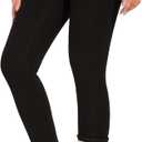 Sherpa Fleece Lined Leggings Women Winter Warm Thermal Tights Soft High Waist Thick Pants for Cold Weather (Medium, Black)