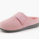 BCSTUDIO Women’s Orthotic House Slippers with Arch Support Adjustable Fuzzy Ladies Shoes, 10