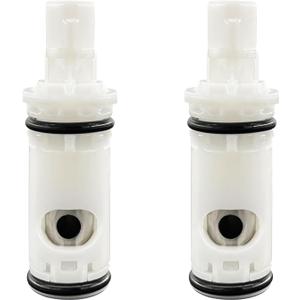 1224 1224B Faucet Cartridge Replacement Compatible with Moen Two Handle Faucets Replacement Kit For Most Double Handle Moen Faucets and Tub/Showers Repair Kit, 2 Pack