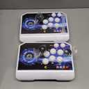RegiisJoy Pair of Arcade Fighting Stick fits All Game Console,4-player Game Bluetooth Controller for PC Windows, Android, Xbox, PS3