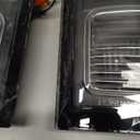 LED Tail Lights Assembly Compatible with1997-2003 Ford F150,1999-2007 Ford F250 F350 Superduty Driver and Passenger Side, Black Housing Clear Lens