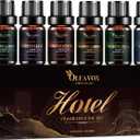 Hotel Diffuser Oils Gift Set, Essential Oils for Diffusers for Home, Luxury Fragrance Oil Set, Candle & Soap Making Scents, Jasmine & Mint, White Tea, The Way, Dream State, Hotel Lobby, Crystall