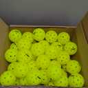 Franklin Sports X-40 Outdoor Pickleballs - Official Ball of USA Pickleball, APP Tour + US Open - Regulation Size (50 Count, Yellow)