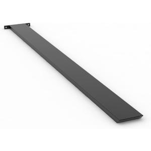 IRONSUPPORTS.COM Iron Supports Hidden Island Countertop Support Bracket - Heavy Duty Brackets for Granite Countertops Steel Kitchen (Matte Black 36 Inch)