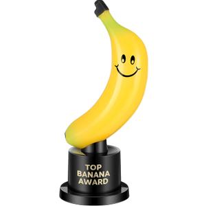 Tondiamo Trophy Celebrate The Top Award 6 Inch Tall Plastic MVP Funny Game Trophy and Awards for Employees Boss Custom Competition Gifts