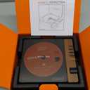 syitren R300 CD Player Portable Bluetooth Desktop Retro CD Players for Home,Without Speakers, Rechargeble Battery Small Compact Vintage CD Player,SPDIF Out,Brown