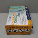 Sensory Swing for Kids Indoor Outdoor - Calming Cocoon Therapy Swing, Holds 300lbs - Hug-Like Sensory Hammock with 360 Swivel Hardware for Autism, ADHD, SPD Support (Orange/Teal)