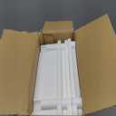 3 Tier Rolling Cart Organizer,Laundry Room Bathroom Organizers and Storage Office Shelves Mobile Shelving Unit Kitchen Trolley Cart with Wheels for Art,Craft,Diaper,Bedside,Snack(White)