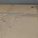 VASAGLE Overbed Table with Wheels, Mobile Standing Computer Desk, 31.5 x 17.7 Inches Tabletop, Adjustable Height, 2 Cup Holders, Phone and Tablet Slot, Cloud White ULSD601W01