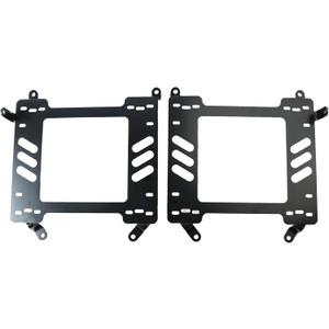 Pair Heavy Duty 5MM Racing Seat Bracket Adapter for Ford Mustang 2015 2016 2017 2018 2019 2020 2021 2022 Low Mount Racing Seat Bracket