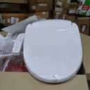Kohler PureWash E580 Elongated Bidet Toilet Seat, White, Quiet-Close Lid Prevents Slamming, Self-Cleaning Wand, Adjustable Water Pressure with Multiple Cleansing Options