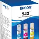 EPSON 542 EcoTank Pro Ink Ultra-high Capacity Bottle Color Combo Pack (T542520-S) Works with ET-5150, 5170,5180, 5800, 5850, 5880, 16600, 16650