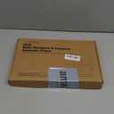 KeaBabies Baby Hand and Footprint Kit - Clay Handprint Keepsake Frame, Newborn Nursery Picture Frame, Personalized New Mom Gifts for Baby First Christmas Shower (Petal Pink) (Duo Frame, 13" x 7.8")