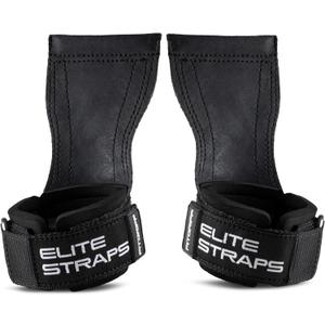 Fitgriff® Elite Straps - Lifting Wrist Straps (Rubber Grips) for Weightlifting, Gym, Workout, Deadlift - Anti-Slip Revolution for Men and Women M/L