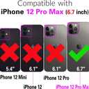 Asuwish Phone Case for iPhone 12 Pro Max 6.7 Wallet Cover with Tempered Glass Screen Protector Ring RFID Blocking Card Holder TPU Cell iPhone12promax 5G i 12s Plus iPhone12 12pro Promax Women Wine Red