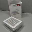 SooPii 60W 6-Port Charging Station for Multiple Devices, PD 20W USB C Fast Charging for lPhone 14/13/12,6 Short Cables Included, 2 in 1 Holder,for Phones,Tablets and Others,White