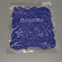 Voircoloria 100pcs Royal Blue Balloons 12inch Party Balloons for Birthday Graduation Baby Shower Anniversary Nautical Party Decorations
