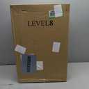 LEVEL8 Grace Carry on Luggage, 20 Inch Expandable Hard Shell Suitcase with Wheels, Abs+Pc Harshell Spinner Luggages with Tsa Lock, Travel Bag for Women Men, Grey