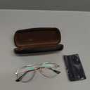 Aviator Reading Glasses for men and Women Blue Light Blocking Lens Spring Temple