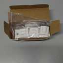 Sliding Closet Door Floor Roller Guide - Adjustable Width 3-Roller Design - Easy Install! (White) | Grovers Home Solutions