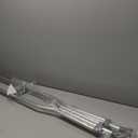 Medline Aluminum Crutches for Kids, Adults, & Seniors, Walking Aid for Reliable Balance, Comfortably Holds 300 LBS, Fits Patients Between 5'10" to 6'6" Tall