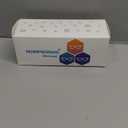 NORPERWIS Reading Glasses 5 Pairs Quality Readers Spring Hinge Glasses for Reading for Men and Women (5pcs - Black/Clear, 2.00)