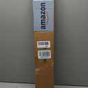 No Drill Cordless Vinyl Mini Blinds,White,25.5" W x 64" H