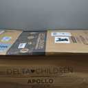 Delta Children Apollo Jogging Stroller - Shock Absorbing Frame with Large Canopy & Recline - Car Seat Compatible, Black