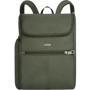 Travelon Anti-Theft Classic Small Convertible Backpack (One Size, Green)
