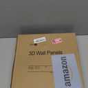 Art3d 33-Pack 3D Wall Panels - Diamond Textured Feature Paneling for Gaming, Living Room, TV Wall - 12 x 12 inch Silver